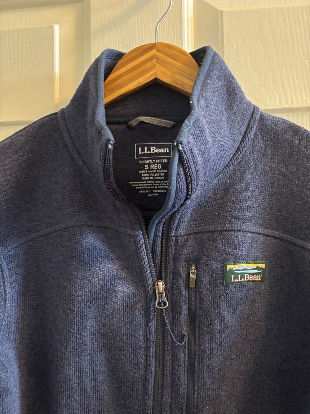 L.L. Bean Seater Fleece Jacket - Picture 2 of 3